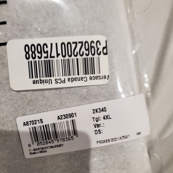 Brand New Brown Versace T shirt  size 4XL - Picture 6 of 8